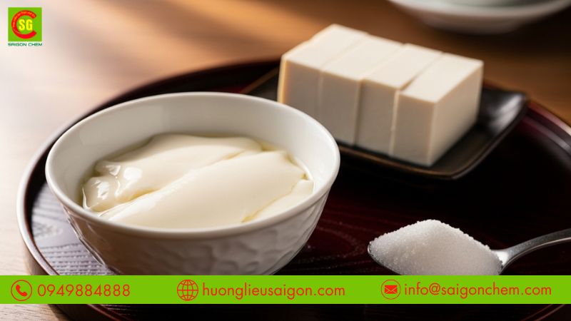 Đường nho gi&uacute;p tạo đ&ocirc;ng v&agrave; l&agrave;m đậu hũ mềm mịn