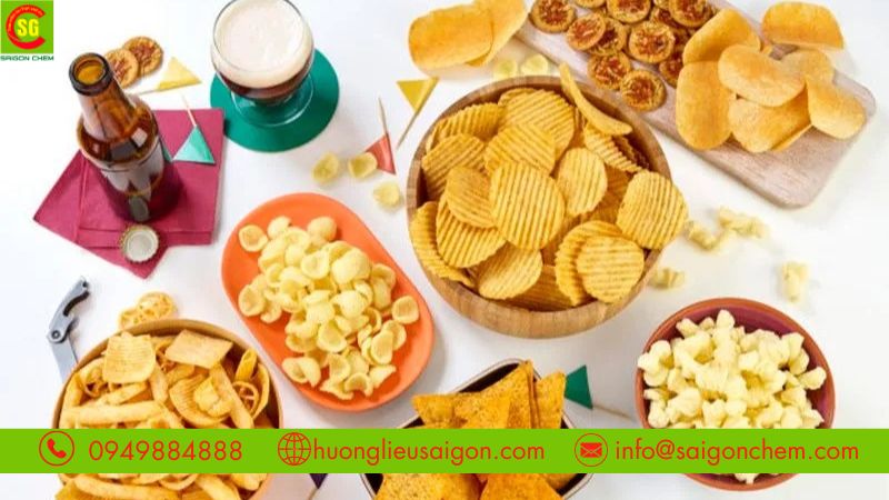 Ứng dụng hương mắm trong snack