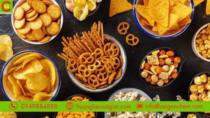 Hương nước mắm dùng tạo hương cho snack