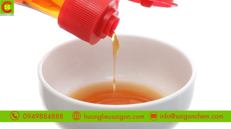 Sử dụng hương nước mắm đúng liều lượng
