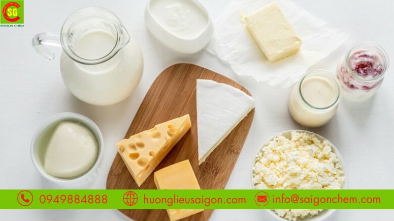 Ứng dụng Titanium Dioxide trong sản phẩm sữa