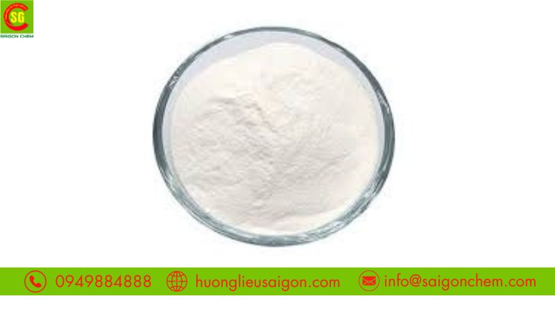Màu trắng titanium dioxide có dạng bột mịn, không mùi