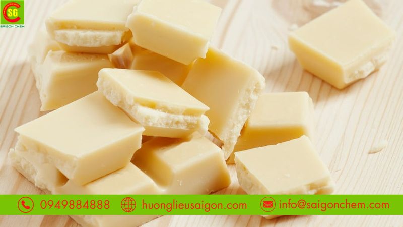 Phụ gia tạo màu TiO2 có trong sô cô la trắng