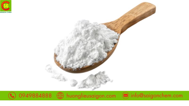 Màu trắng TiO2 được dùng trong thực phẩm