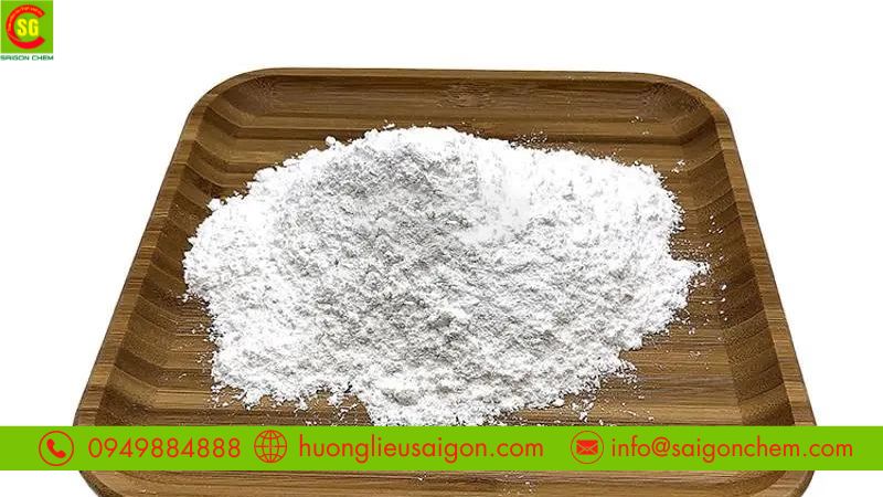 Bột màu trắng thực phẩm là titanium dioxide