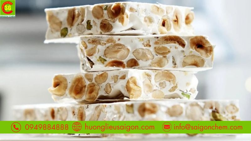 Màu trắng titanium dioxide làm bánh kẹo