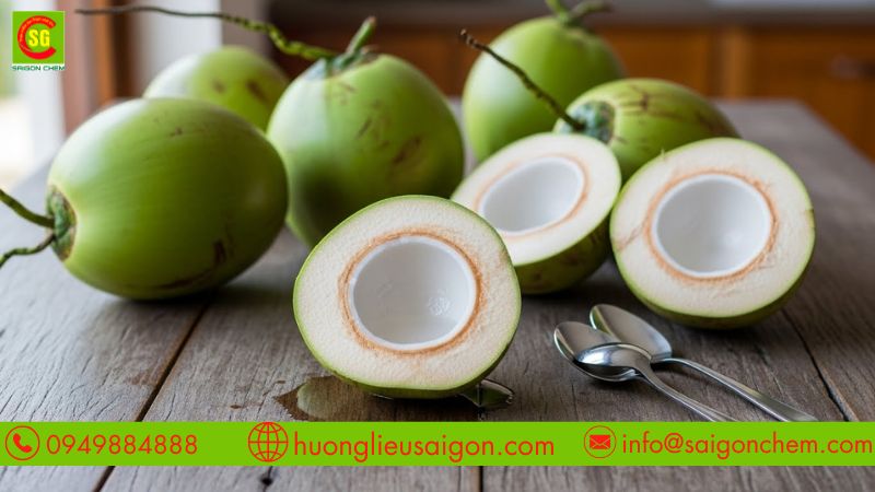 Giới thiệu về hương dừa non