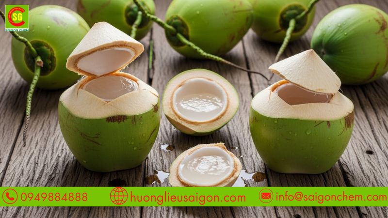 Lưu &yacute; bảo quản hương dừa non nơi kh&ocirc; r&aacute;o