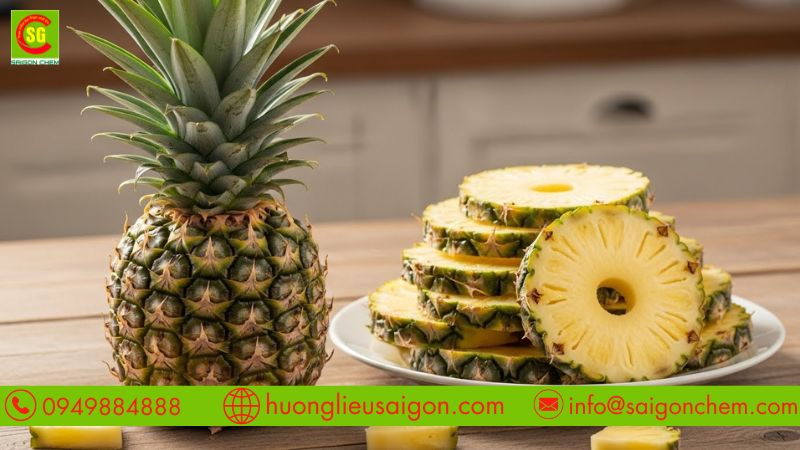 Bảo quản hương dứa tr&aacute;nh xa c&aacute;c h&oacute;a chất