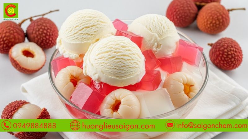 Tạo hương thơm cho các món tráng miệng