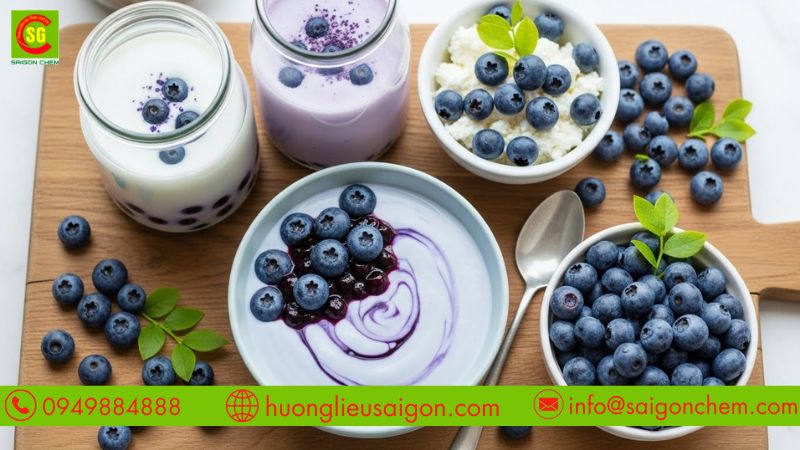 Tạo hương trái cây cho sữa chua