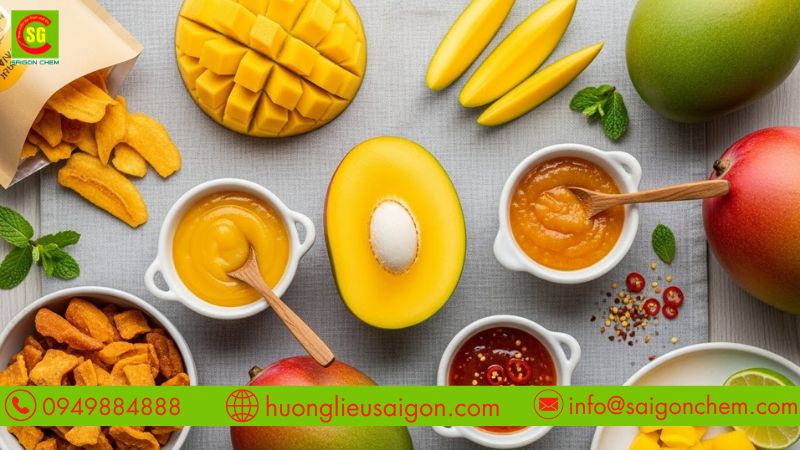 Sử dụng tạo mùi trong các loại thực phẩm ăn liền và nước sốt