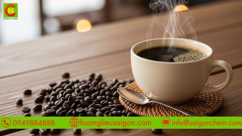 Ứng dụng phổ biến của hương c&agrave; ph&ecirc;