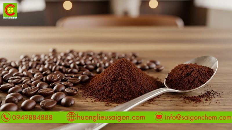 Gi&uacute;p tạo m&ugrave;i thơm đặc trưng của c&agrave; ph&ecirc;