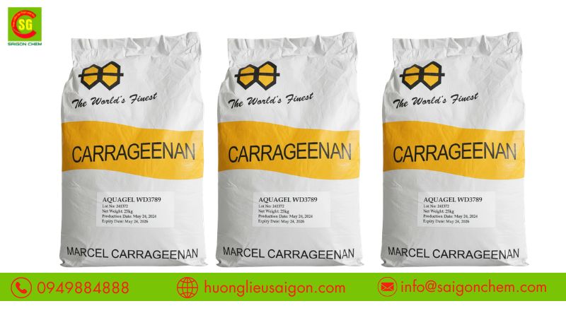 Carrageenan chiết xuất từ rong biển đỏ