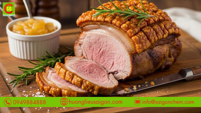 Ứng dụng hương thịt heo trong nhiều nh&oacute;m thực phẩm