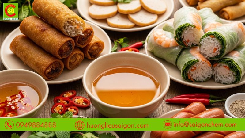 Ứng dụng hương nước mắm trong nhiều nhóm thực phẩm