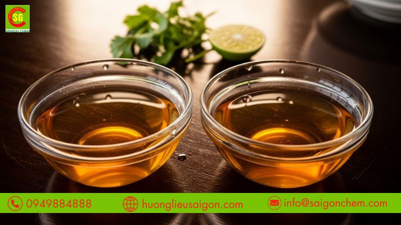Hương nước mắm dạng lỏng tạo mùi thơm đặc trưng