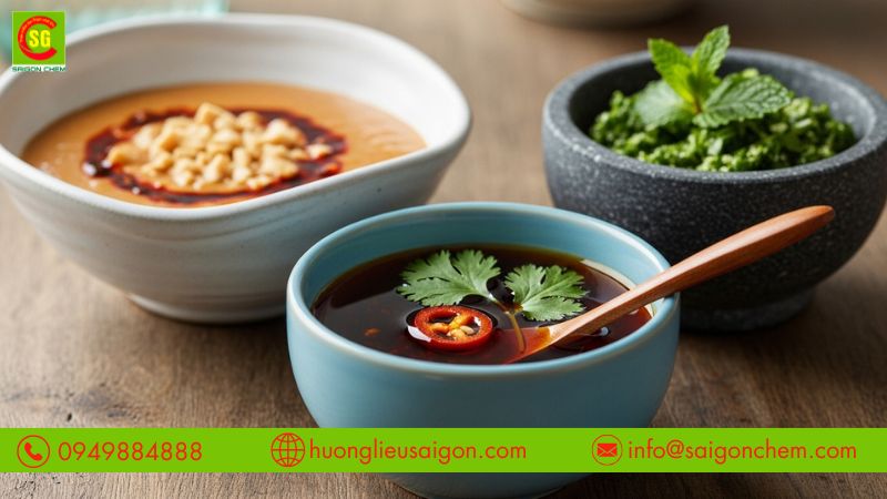 Hương nước mắm cải thiện màu sắc và hương thơm cho nước chấm