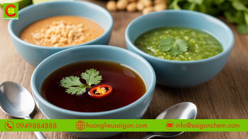 Hương nước mắm trong nước chấm tạo mùi tự nhiên