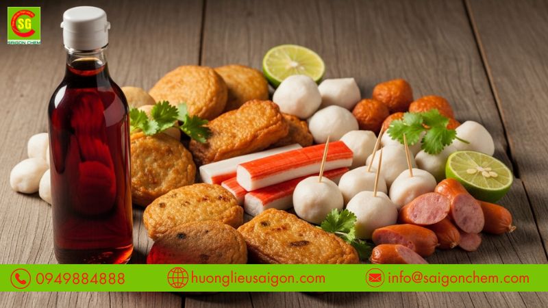 Hương nước mắm cho chế biến đông lạnh ổn định mùi ở nhiệt độ thấp
