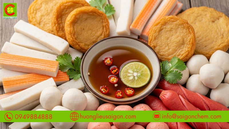 Ứng dụng hương nước mắm cho các loại chế biến đông lạnh