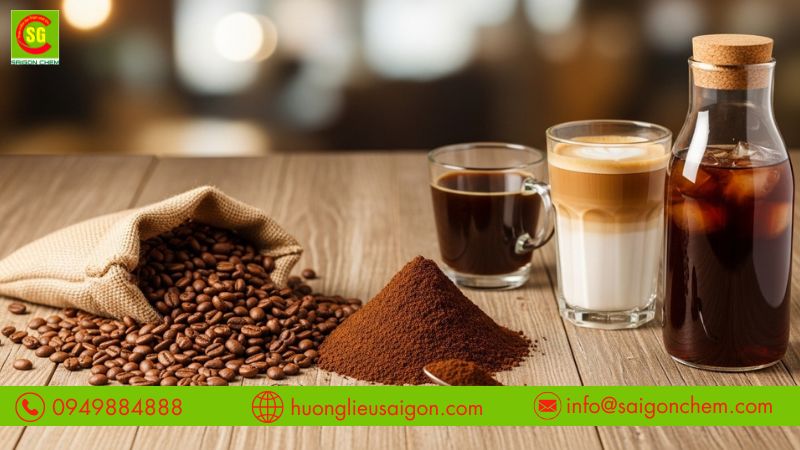 Giới thiệu hương c&agrave; ph&ecirc; cho nước giải kh&aacute;t