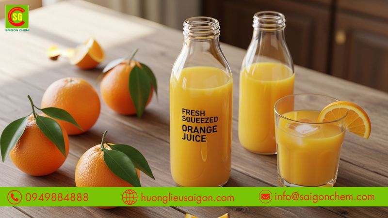 Giới thiệu hương cam trong nước giải kh&aacute;t để l&agrave;m g&igrave; 