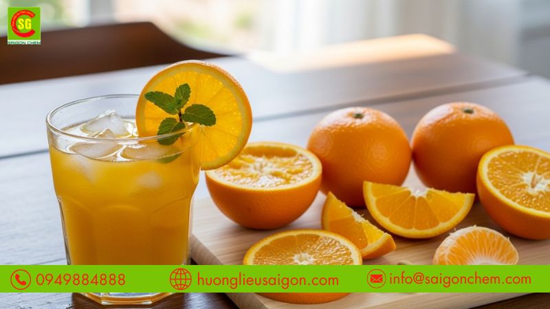 Nguồn gốc v&agrave; vai tr&ograve; của hương cam tự nhi&ecirc;n