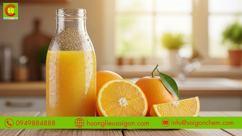 Cần tu&acirc;n thủ hướng dẫn d&ugrave;ng hương cam trong sản xuất