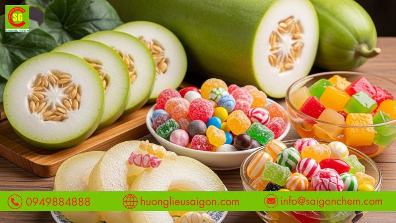 Hương b&iacute; đao d&ugrave;ng để l&agrave;m g&igrave; trong b&aacute;nh kẹo v&agrave; thạch rau c&acirc;u