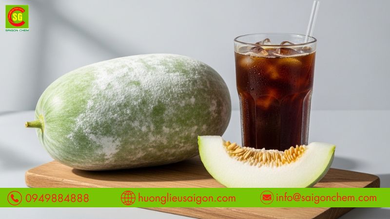 Hương b&iacute; đao tạo m&ugrave;i thơm cho c&aacute;c loại nước giải kh&aacute;t