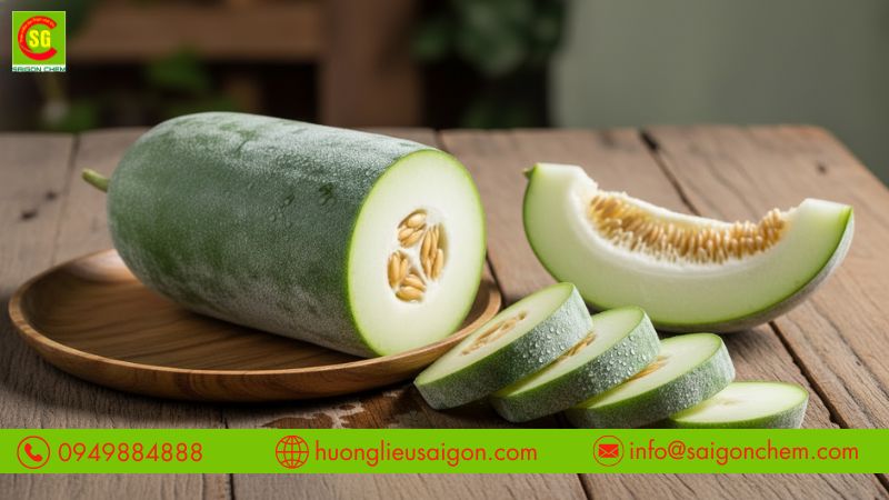 Ứng dụng chất tạo m&ugrave;i hương b&iacute; đao trong đồ uống v&agrave; b&aacute;nh kẹo