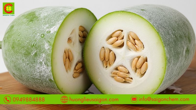 Vai tr&ograve; hương b&iacute; đao trong sản xuất nước giải kh&aacute;t gi&uacute;p tạo m&ugrave;i thanh m&aacute;t