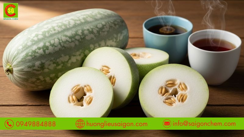 Vai trò hương bí đao dùng trong trà để làm gì