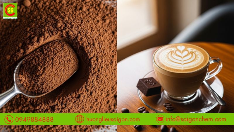 Công dụng hương cà phê trong sản xuất thức uống