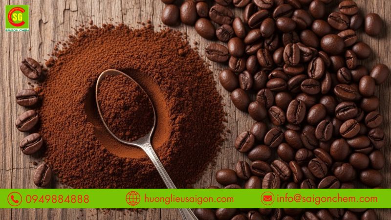 Sử dụng hương cà phê mang lại nhiều lợi ích kinh tế