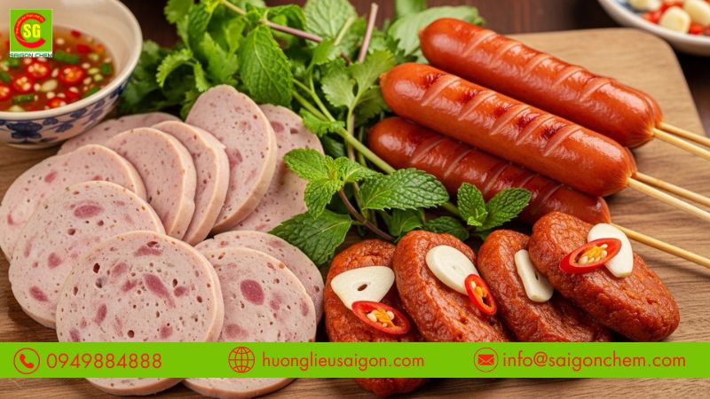 Liều lượng dùng hương thịt heo phù hợp cho từng nhóm thực phẩm