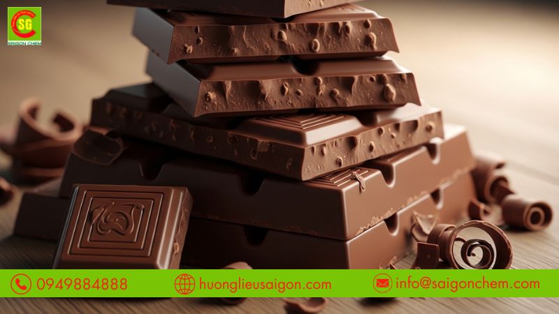 Hương socola l&agrave; phụ gia được ưa chuộng trong thực phẩm