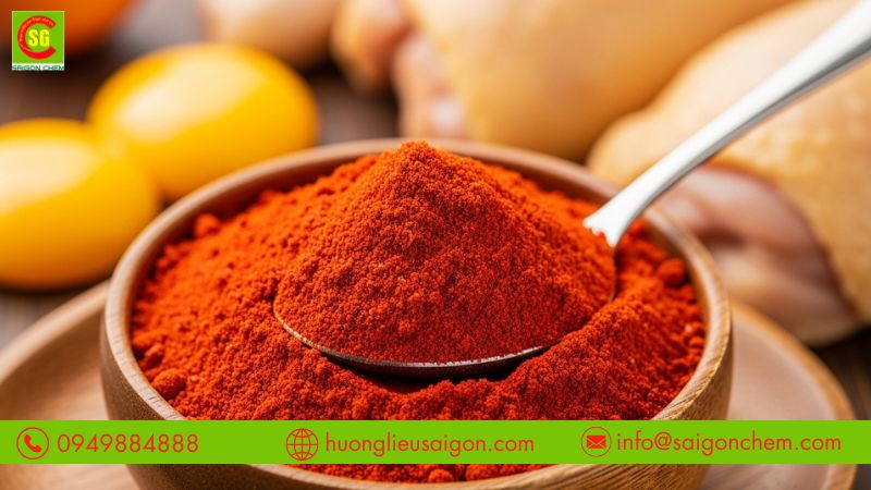 Hướng dẫn dùng paprika đúng liều lượng và môi trường