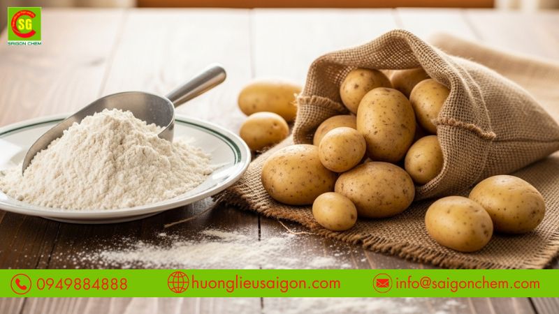 Lựa chọn loại tinh bột c&oacute; nguồn gốc r&otilde; r&agrave;ng