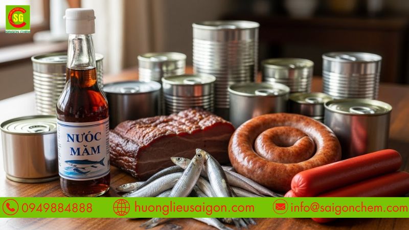 Ứng dụng hương nước mắm trong thịt chế biến