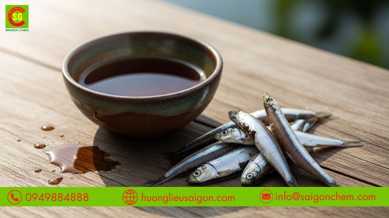 Hương nước mắm c&aacute; cơm tạo m&ugrave;i thơm đặc trưng