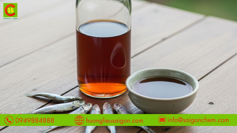 M&ocirc; phỏng m&ugrave;i nước mắm truyền thống v&agrave; ổn định khi gia nhiệt