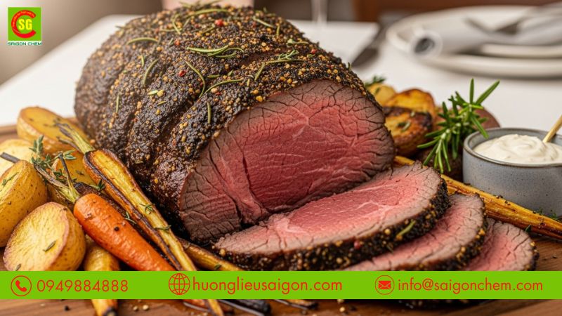 Ứng dụng rộng r&atilde;i hương thịt b&ograve; trong thịt chế biến