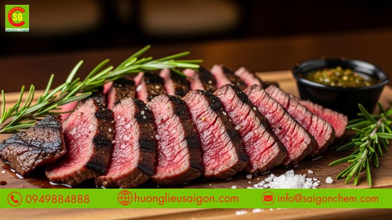 Ứng dụng hương b&ograve; trong chế biến thịt