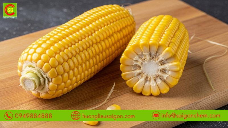 Giới thiệu về hương bắp tạo m&ugrave;i thơm tự nhi&ecirc;n