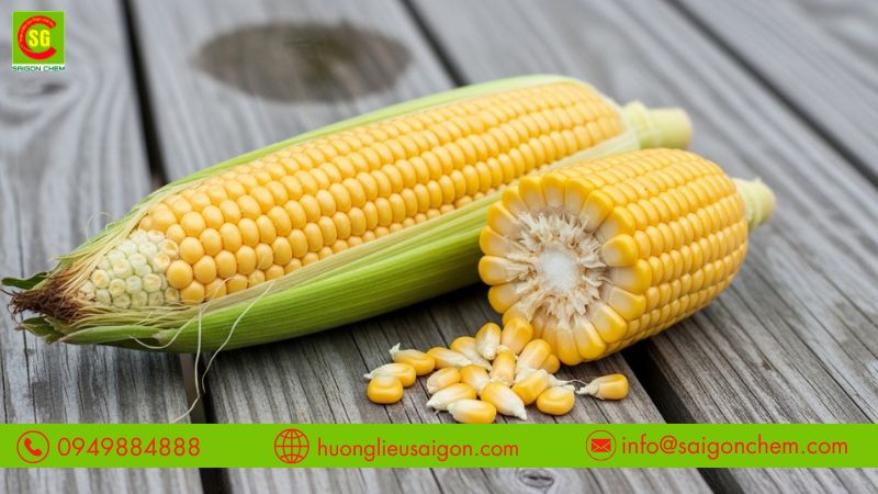 Vai tr&ograve; trong việc tạo m&ugrave;i thơm của bắp cho thực phẩm